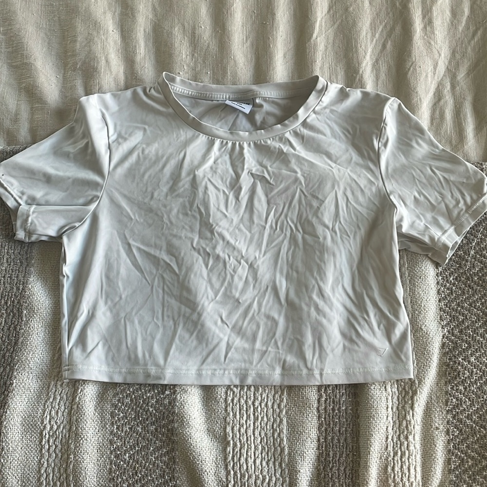 NWOT Gymshark x Whitney Simmons Crop Tee